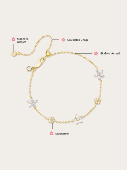 Bloom On Charm Bracelet - Reversible