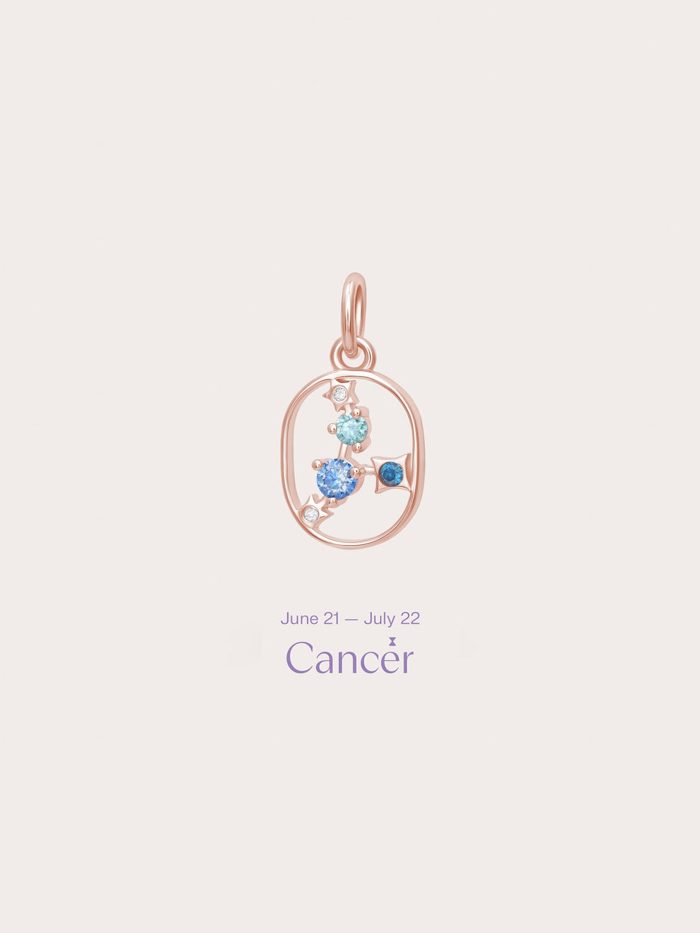 Cancer Charm | Zodiac Sign Jewelry | Mondays Made
