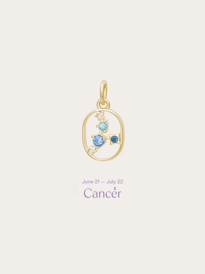 Cancer Charm - Zodiac Sign Jewelry