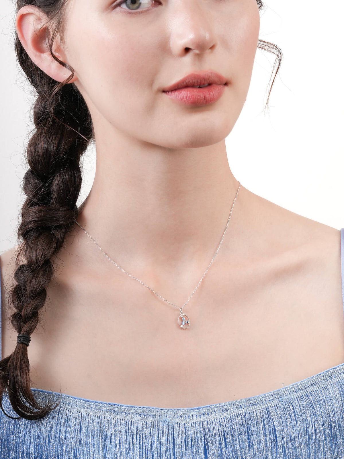 Cancer Necklace Zodiac Jewelry S925 Silver Rhodium (2) – Mondays Made Flower & Birthstone Jewelry Singapore