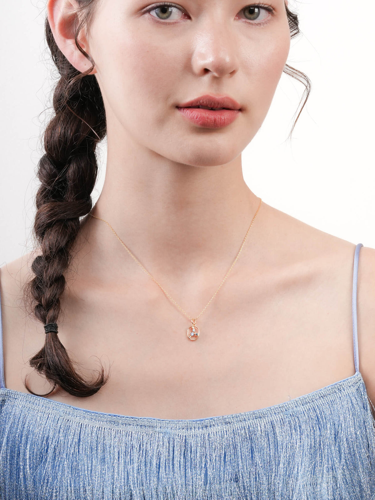 Cancer Necklace Zodiac Jewelry 18K Gold (2) – Mondays Made Flower & Birthstone Jewelry Singapore