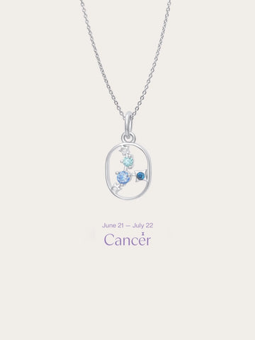 Cancer Necklace - Zodiac Sign Jewelry