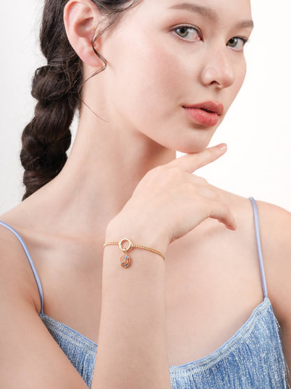 Capricorn Charm Zodiac Charm Jewelry 18K Gold – Mondays Made Flower & Birthstone Jewelry Singapore