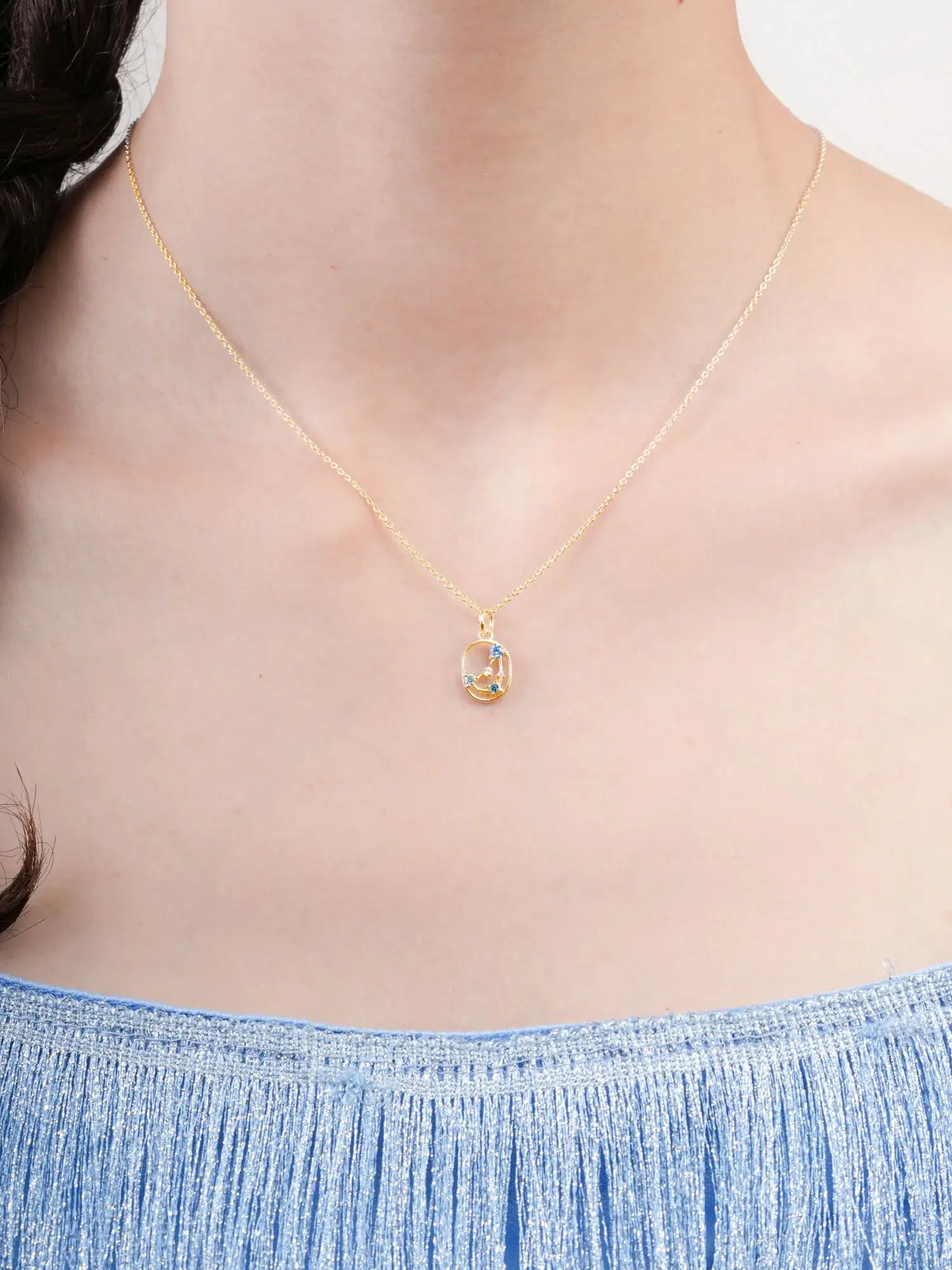 Capricorn Necklace - Zodiac Sign Jewelry
