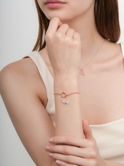 Carved Peony Charm 18K Rose Gold (3) – Mondays Made Flower & Birthstone Jewelry Singapore
