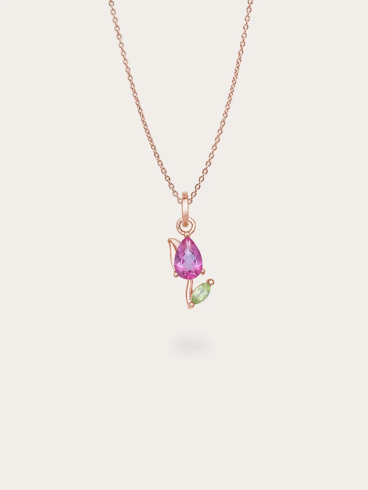Tulip Necklace and Earrings Set