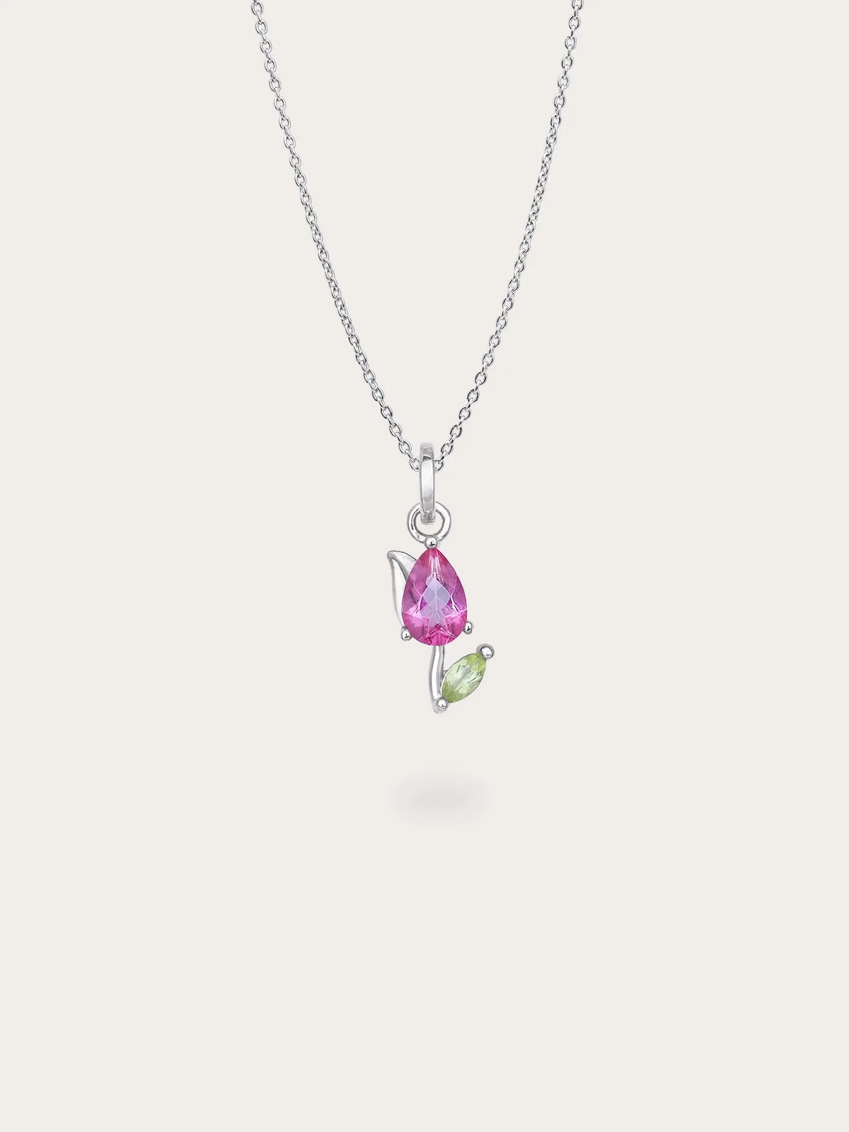 Tulip Necklace and Earrings Set