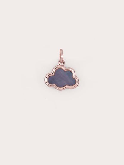 Cloud Charm 18K Rose Gold (6) – Mondays Made Flower & Birthstone Jewelry Singapore