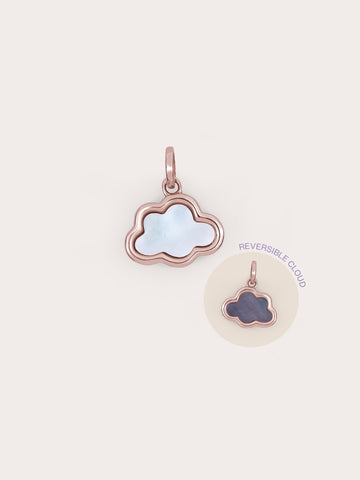 Cloud Charm 18K Rose Gold (9) – Mondays Made Flower & Birthstone Jewelry Singapore