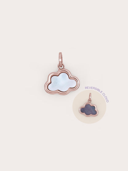 Cloud Charm 18K Rose Gold (9) – Mondays Made Flower & Birthstone Jewelry Singapore