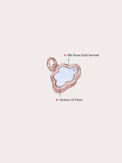 Cloud Charm 18K Rose Gold Side (2) – Mondays Made Flower & Birthstone Jewelry Singapore