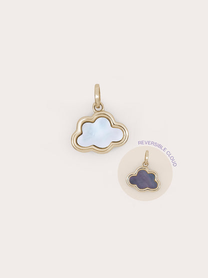 Cloud Charm 18K Gold (8) – Mondays Made Flower & Birthstone Jewelry Singapore