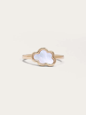 Mother of Pearl Cloud Ring