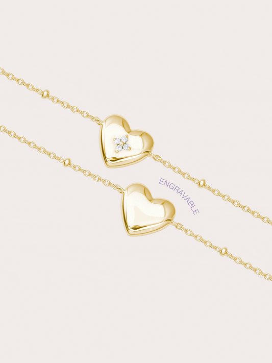 Clover Heart Bracelet