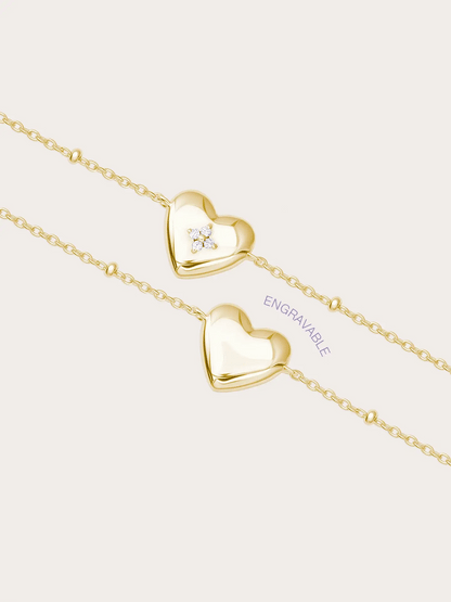 Clover Heart Bracelet