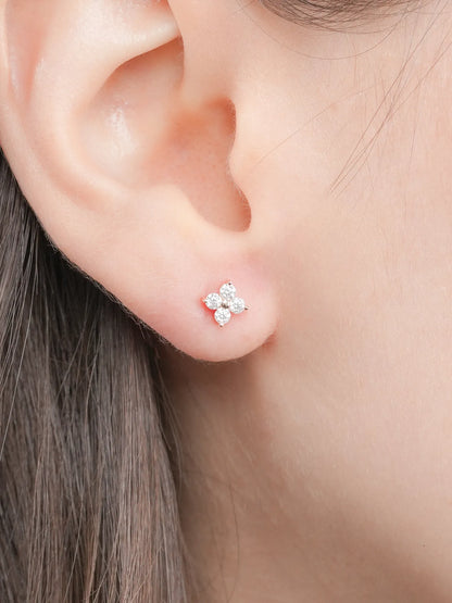 Clover Flatback Earring