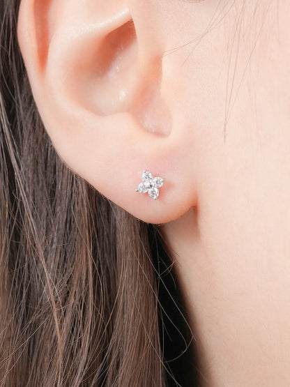 Clover Flatback Earring