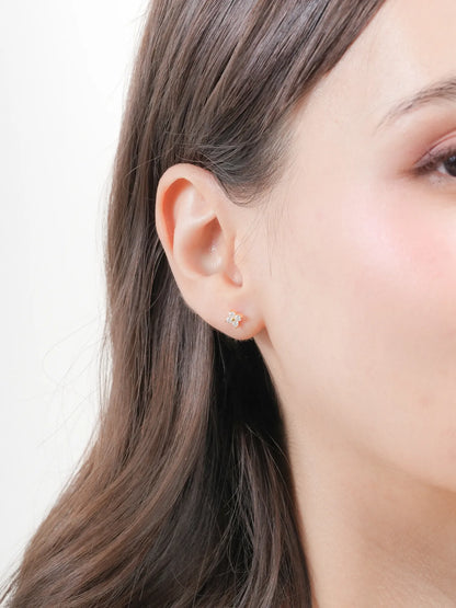 Clover Flatback Earring