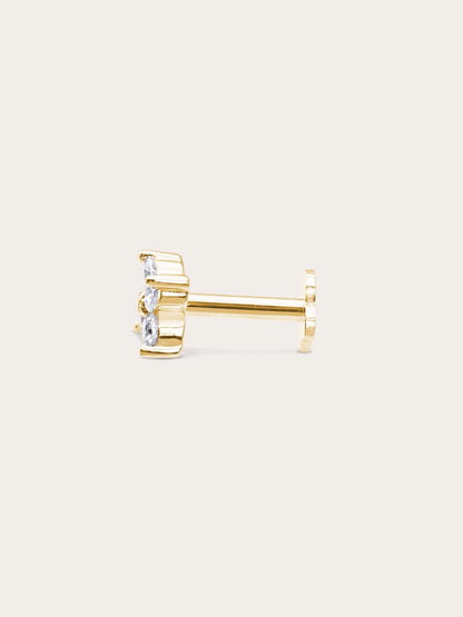 Clover Flatback Earring
