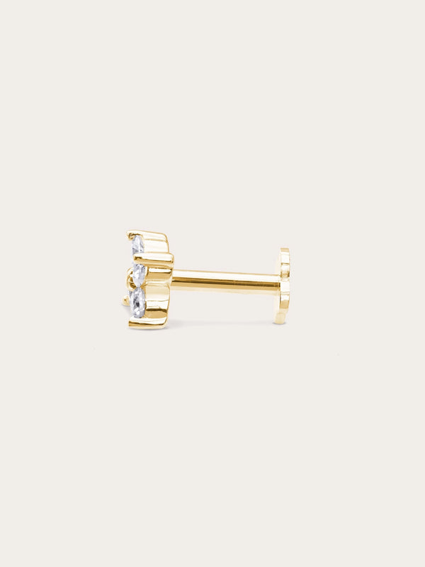 Clover Flatback Earring