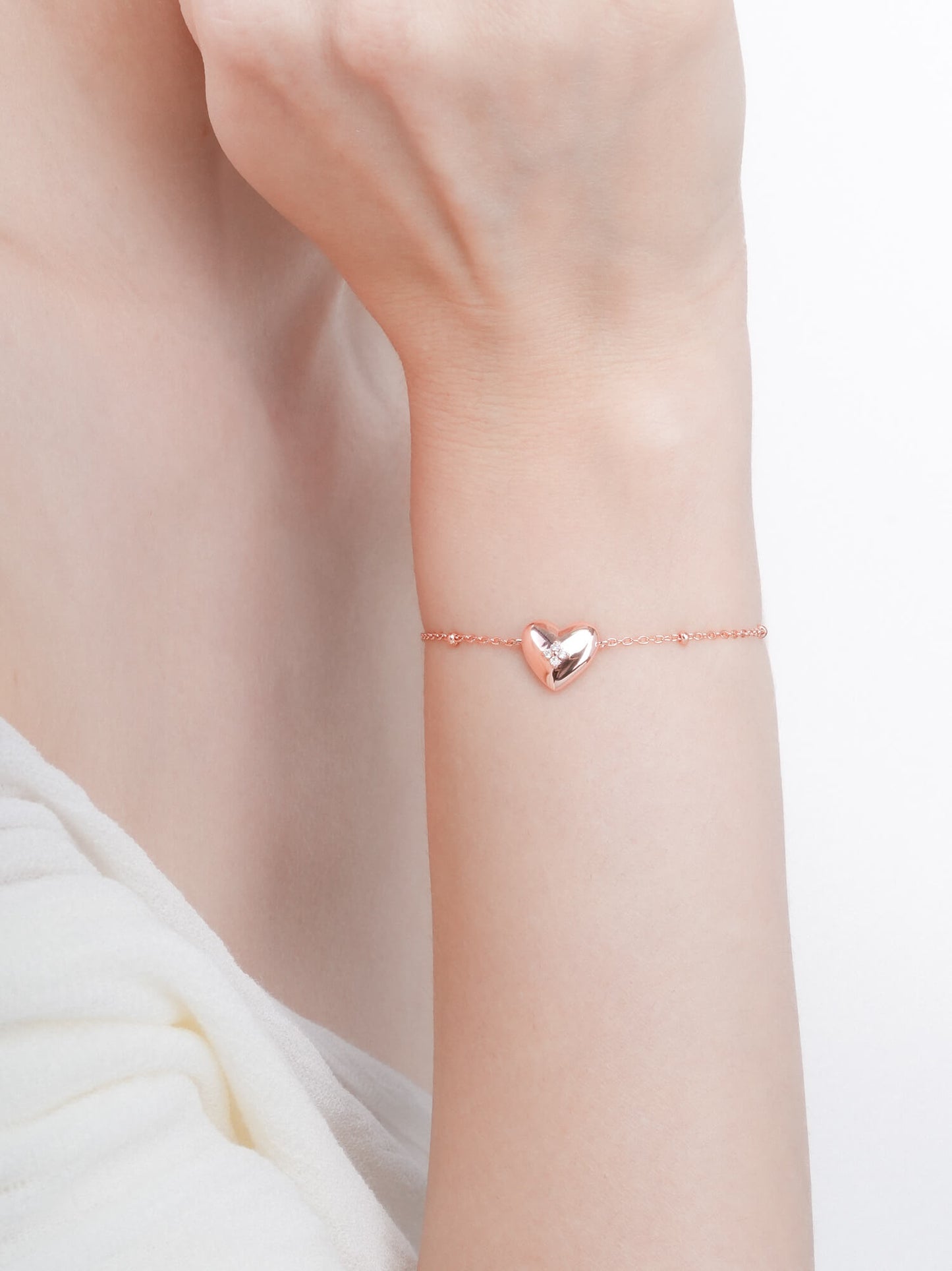 Clover Heart Bracelet
