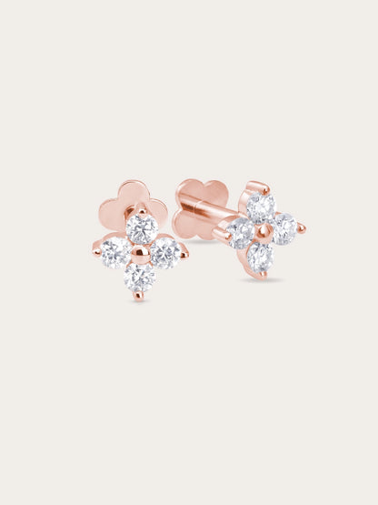 Clover Flatback Earring