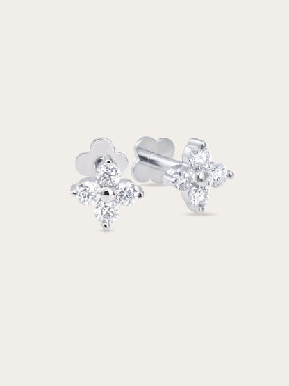 Clover Flatback Earring