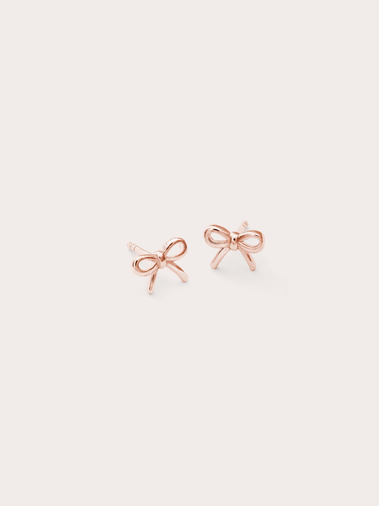 Dainty Ribbon Bow Stud Earrings