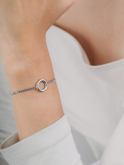 Dainty Curb Chain S925 Silver Rhodium (3) – Mondays Made Flower & Birthstone Jewelry Singapore