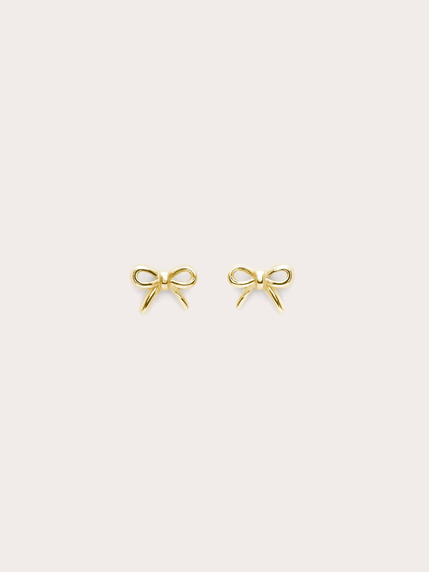 Dainty Ribbon Bow Stud Earrings