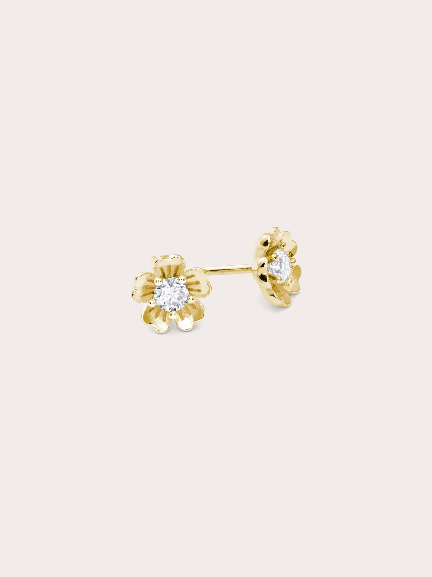Dainty Sakura Stud Earrings