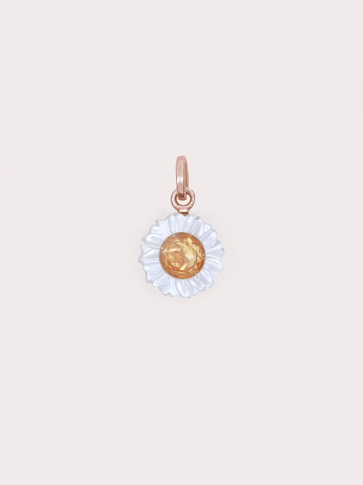 Carved Daisy Charm