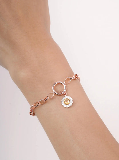 Carved Daisy Charm