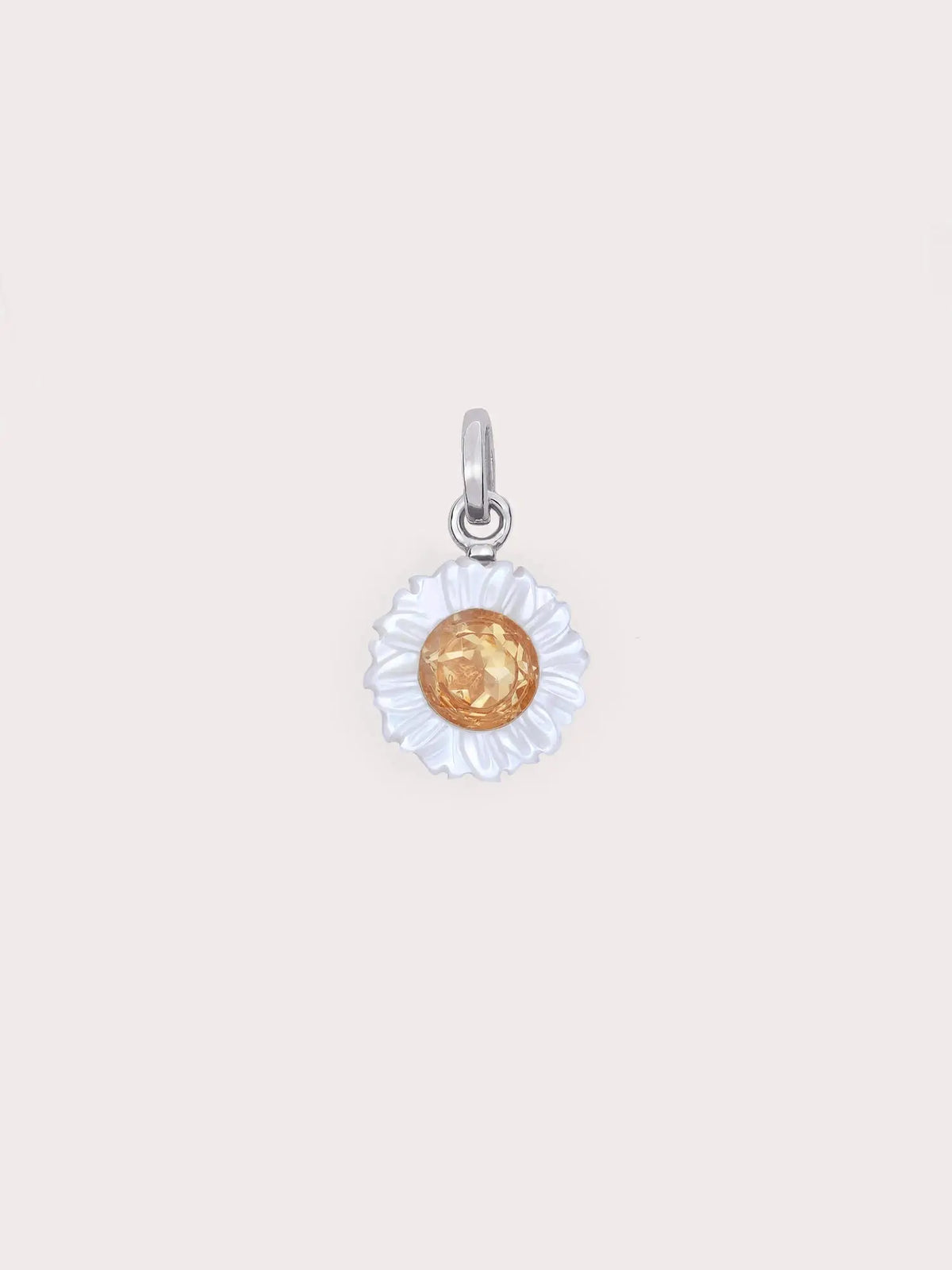 Carved Daisy Charm