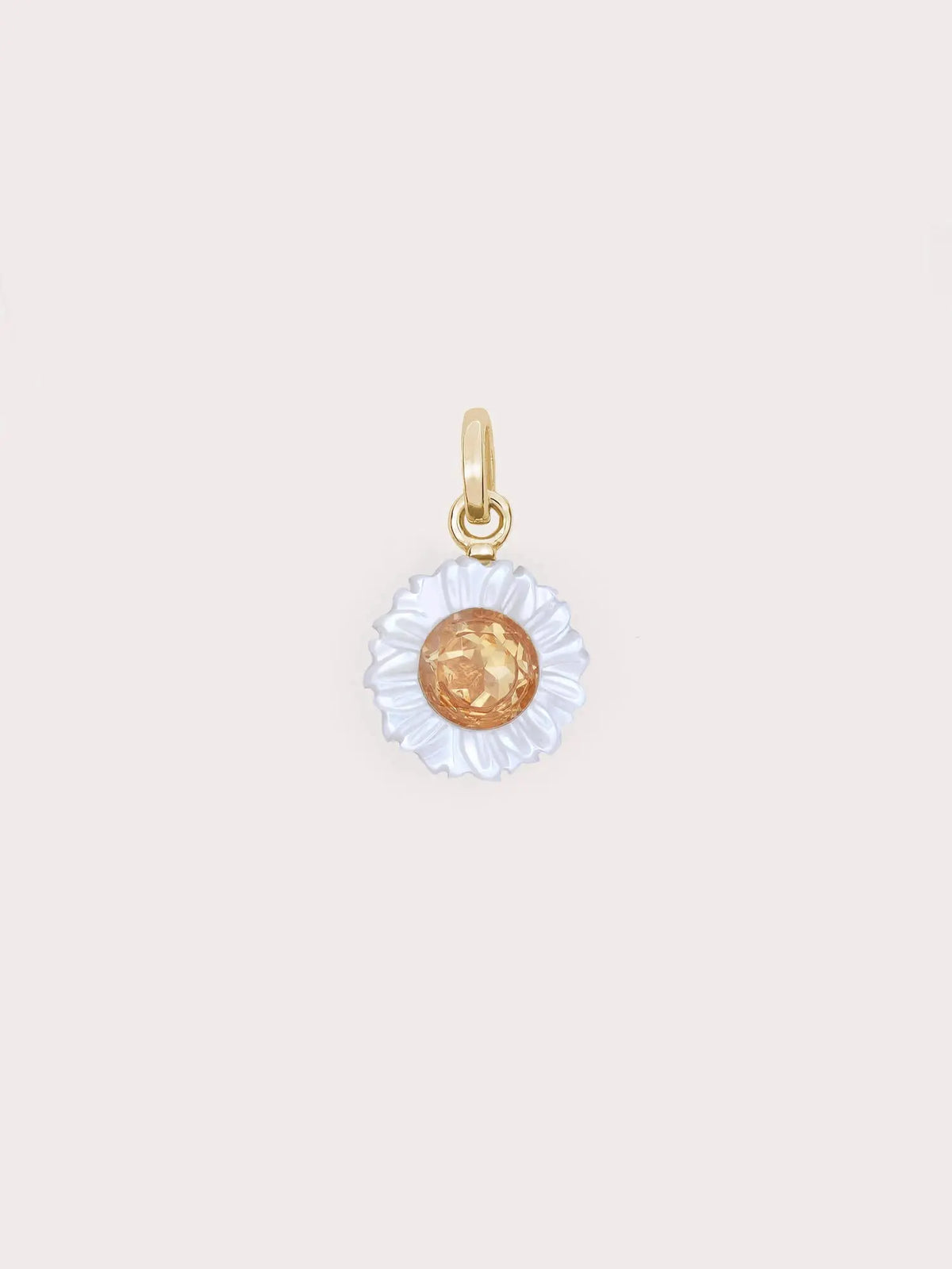 Carved Daisy Charm