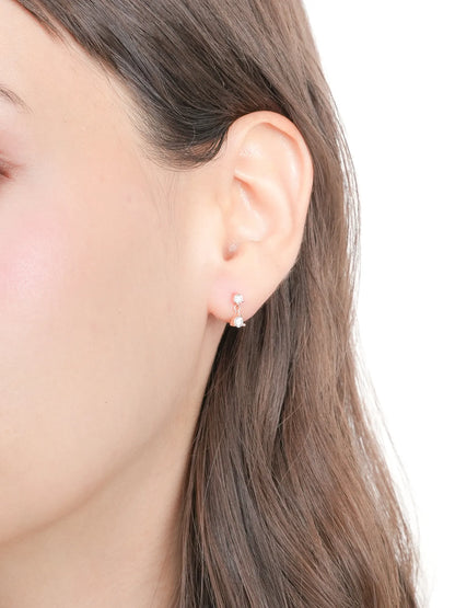 Dewdrop Dangle Flatback Earring