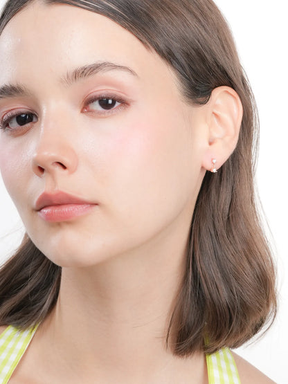 Dewdrop Dangle Flatback Earring