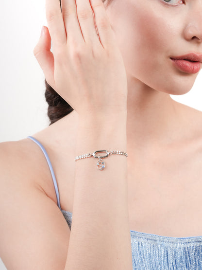 Gemini Charm Zodiac Charm Jewelry S925 Silver Rhodium – Mondays Made Flower & Birthstone Jewelry Singapore