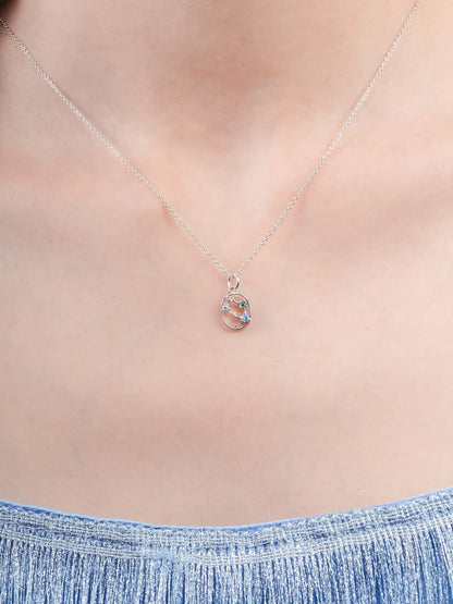 Gemini Necklace - Zodiac Sign Jewelry