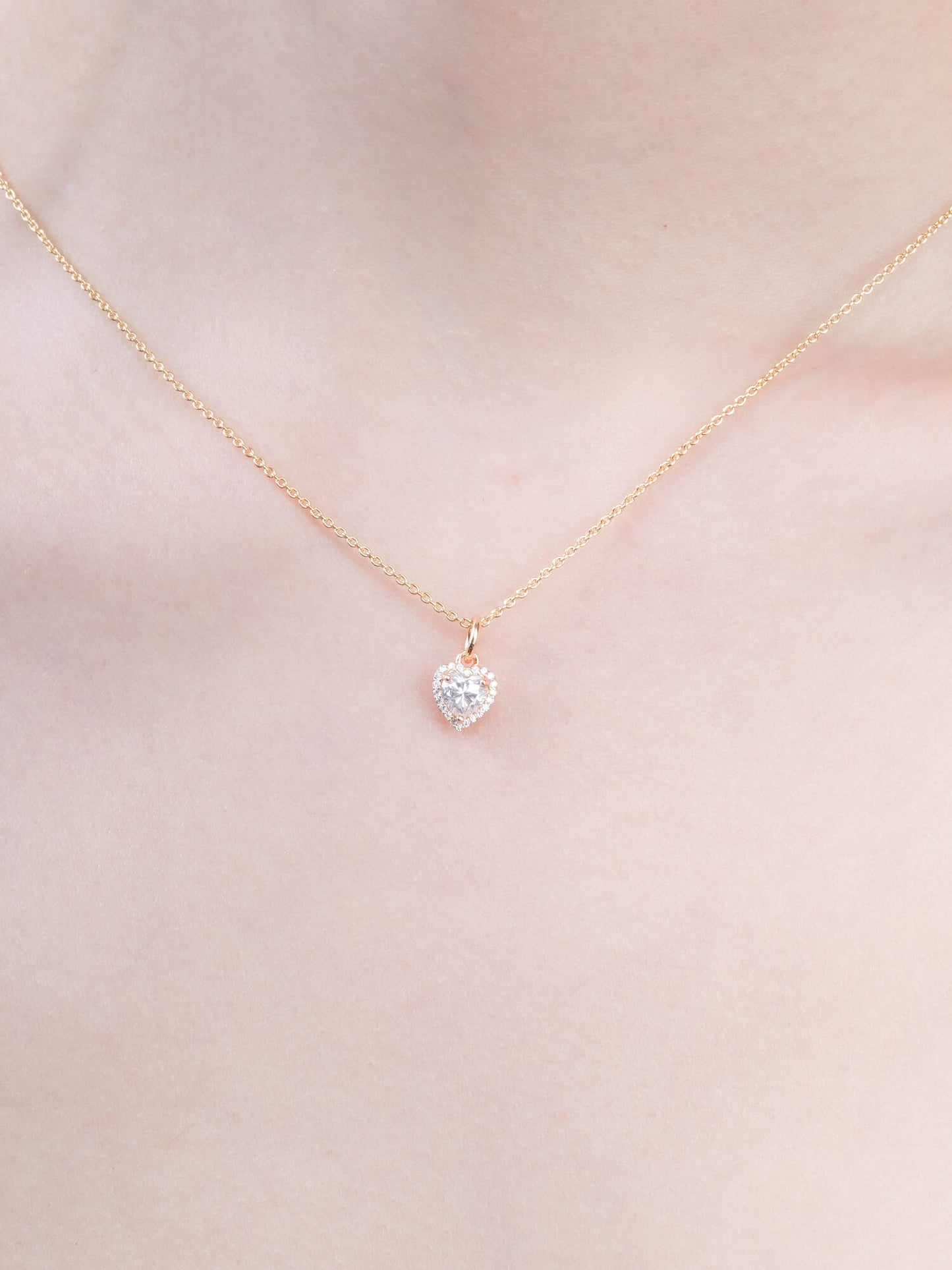 冰河莫桑石簇項鍊