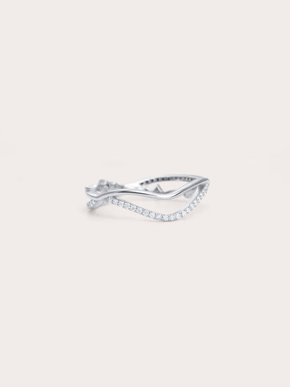 Infinity Starlight Ring S925 Silver Rhodium (3) – Mondays Made Flower & Birthstone Jewelry Singapore
