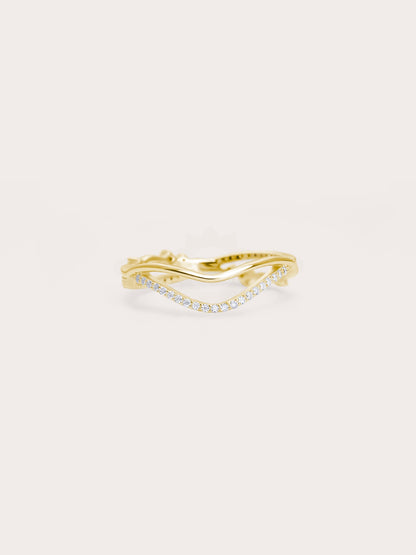 Infinity Starlight Ring 18K Gold (2) – Mondays Made Flower & Birthstone Jewelry Singapore