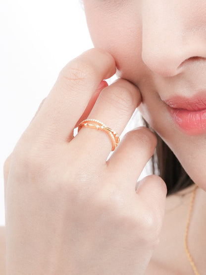 Infinity Starlight Ring 18K Gold (5) – Mondays Made Flower & Birthstone Jewelry Singapore