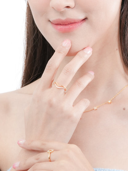 Infinity Starlight Ring 18K Gold (6) – Mondays Made Flower & Birthstone Jewelry Singapore