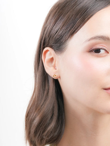 Interlocking Loops Flatback Earring