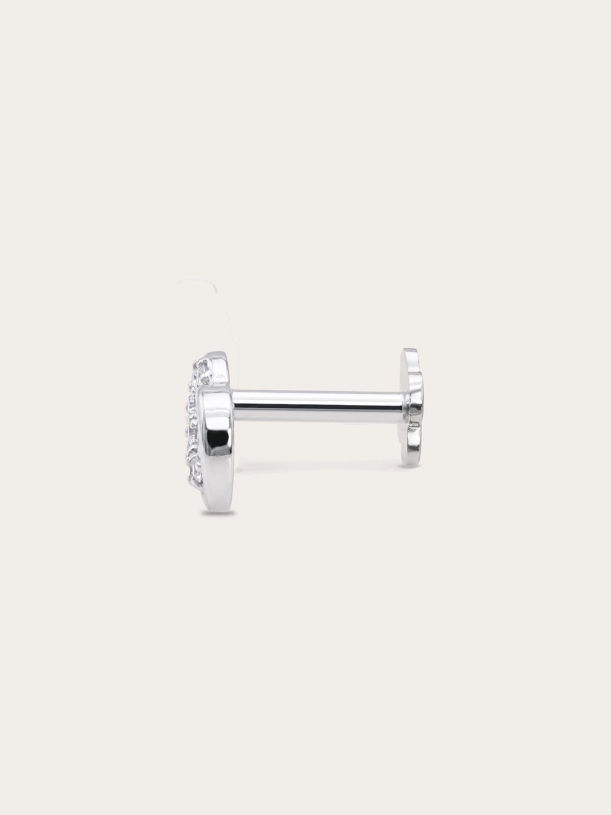 Interlocking Loops Flatback Earring