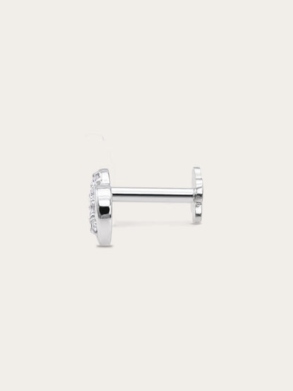 Interlocking Loops Flatback Earring