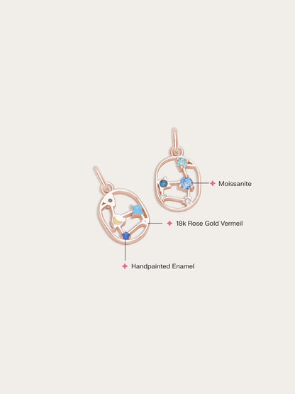 Leo Charm - Zodiac Sign Jewelry