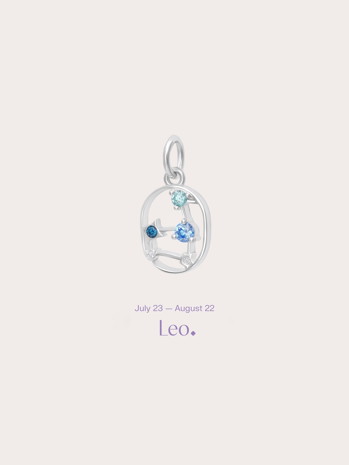 Leo Charm - Zodiac Sign Jewelry