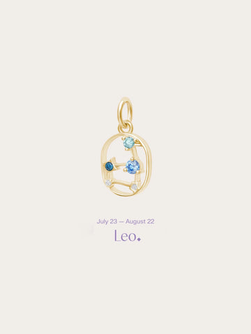 Leo Charm - Zodiac Sign Jewelry